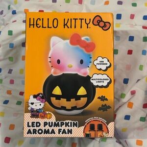 Hello Kitty LED Pumpkin Aroma Fan Diffuser Made By Sanrio New In Box